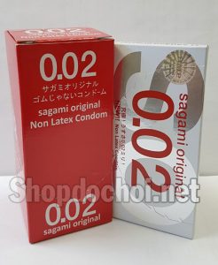 Bao cao su Sagami Original cực siêu mỏng 0.02 mm