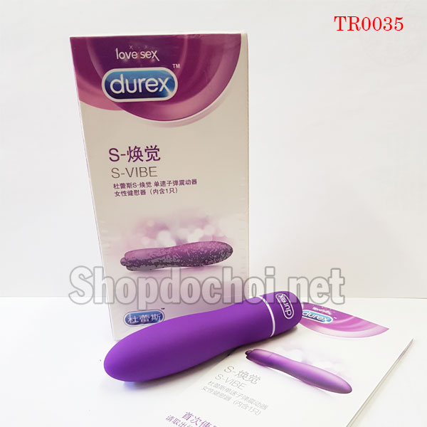 Đồ chơi tình dục bút rung massage Durex S-Vibe