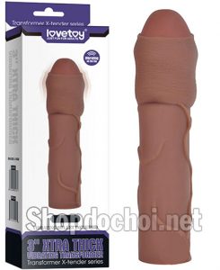Bao đôn dên Lovetoy 6cm siêu mềm mịn có rung đầu