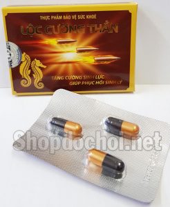 Lộc Cường Thần - Thuốc cương dương tăng cường sinh lý Nam