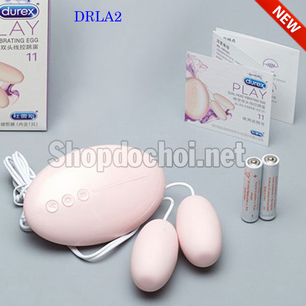 Trứng rung tình yêu 2 đầu Durex Dual Head Vibration