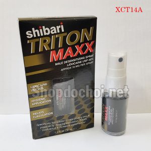 Thuốc xịt chống xuất tinh sớm hiệu quả nhất Shibari Triton Maxx