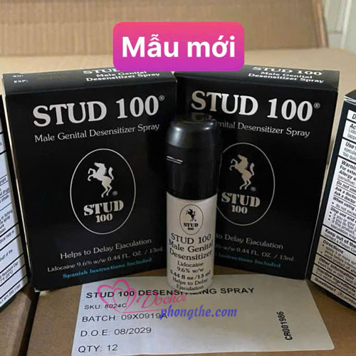 Chai Xịt Stud 100 Chính Hãng Anh Quốc – Kéo Dài Thời Gian Đến 30 Phút - Ảnh 6