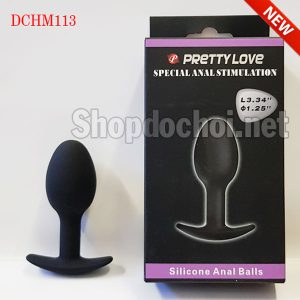 Đồ chơi bóng cắm hậu môn silicon ruột bi siêu kích thích