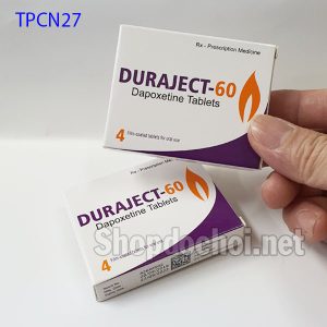 thuốc uống chống xuất tinh sớm Duraject-60 Dapoxetine