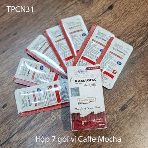 Kamagra Oral Jelly 100mg Vị Cafe Mocha – Thuốc Cường Dương Ấn Độ Chính Hãng