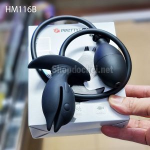 Dụng cụ bơm hơi tập giãn nở hậu môn có rung Pretty Love Hanson
