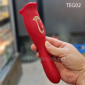 Máy rung liếm 2 đầu