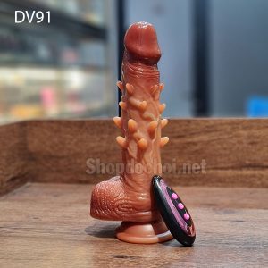 Cu giả rung thụt có gai – Sưởi ấm, Điều khiển từ xa siêu kích thích