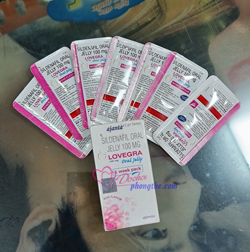Thuốc Tăng Cường Sinh Lý Nữ Dạng Thạch Lovegra Oral Jelly Chính Hãng - Ảnh 2